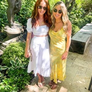 Yellow Floral Dress
